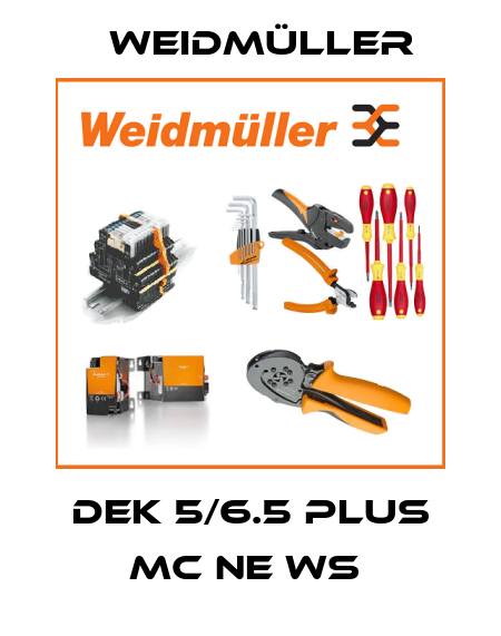 DEK 5/6.5 PLUS MC NE WS  Weidmüller