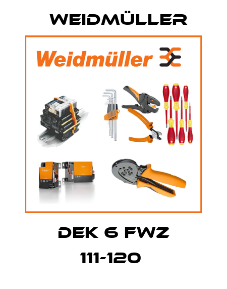 DEK 6 FWZ 111-120  Weidmüller