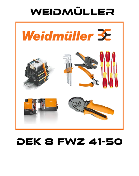 DEK 8 FWZ 41-50  Weidmüller