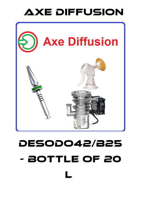 DESODO42/B25 - bottle of 20 L  Axe Diffusion