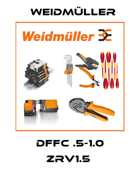 DFFC .5-1.0 ZRV1.5  Weidmüller