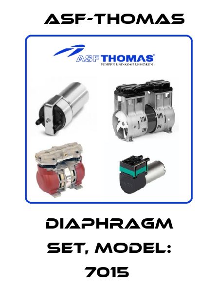 DIAPHRAGM SET, MODEL: 7015  ASF-Thomas