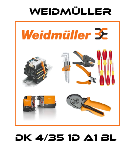 DK 4/35 1D A1 BL  Weidmüller