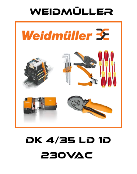 DK 4/35 LD 1D 230VAC  Weidmüller
