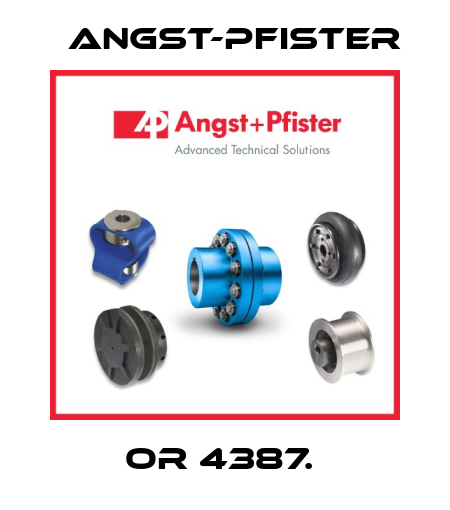 OR 4387.  Angst-Pfister