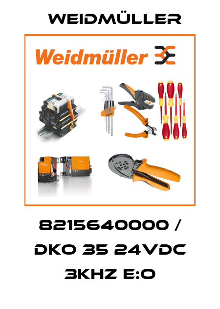 8215640000 / DKO 35 24VDC 3KHZ E:O Weidmüller