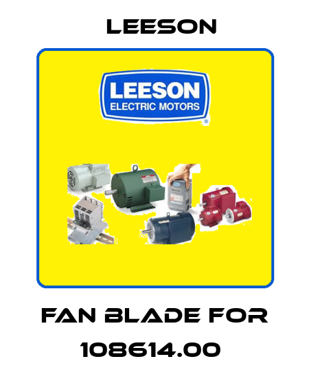 Fan blade for 108614.00  Leeson