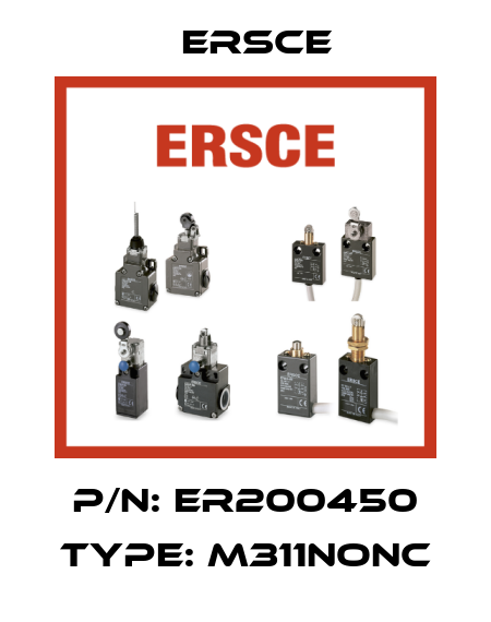 P/N: ER200450 Type: M311NONC Ersce