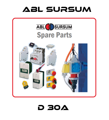 D 30A  Abl Sursum