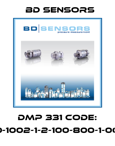 DMP 331 CODE: 110-1002-1-2-100-800-1-000 Bd Sensors