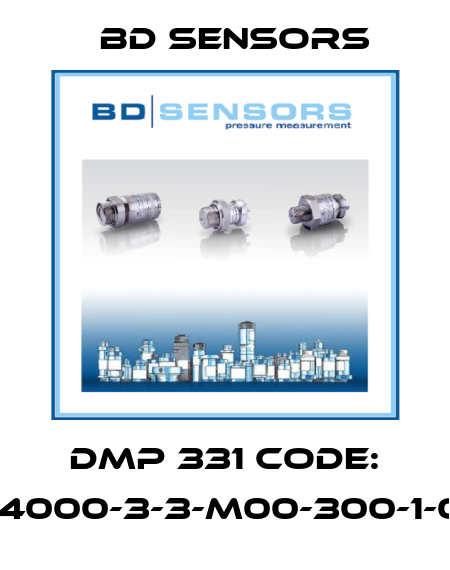 DMP 331 Code: 110-4000-3-3-M00-300-1-000 Bd Sensors