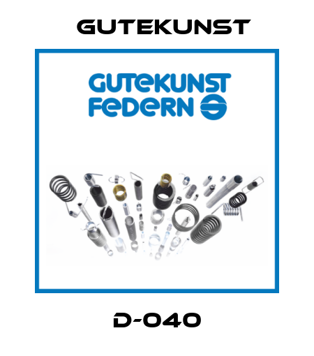 D-040 Gutekunst