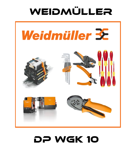 DP WGK 10  Weidmüller