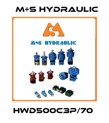 HWD500C3P/70  M+S HYDRAULIC