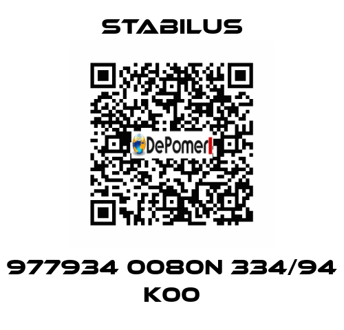 977934 0080N 334/94 K00 Stabilus
