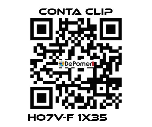 HO7V-F 1X35      Conta Clip