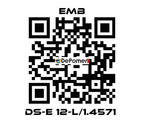 DS-E 12-L/1.4571  Emb