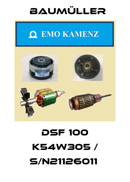 DSF 100 K54W305 / S/N21126011  Baumüller