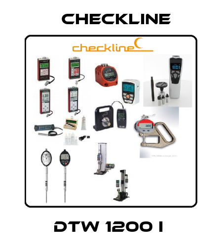DTW 1200 I  Checkline