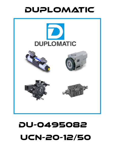 DU-0495082    UCN-20-12/50  Duplomatic
