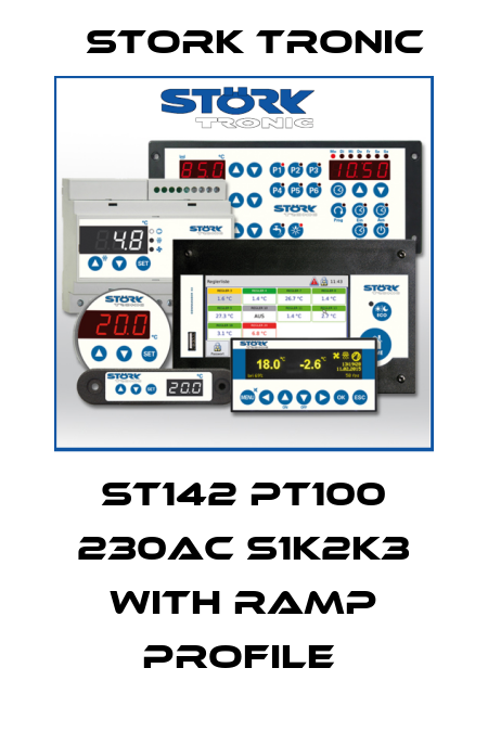 ST142 Pt100 230AC S1K2K3 with ramp profile  Stork tronic