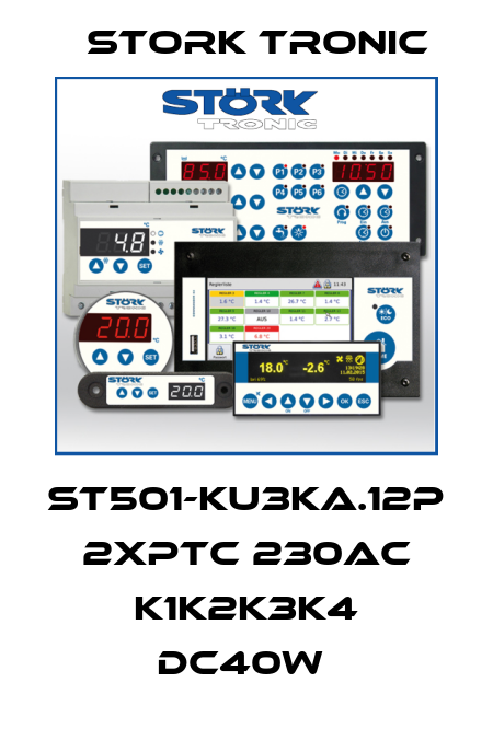 ST501-KU3KA.12P 2xPTC 230AC K1K2K3K4 DC40W  Stork tronic