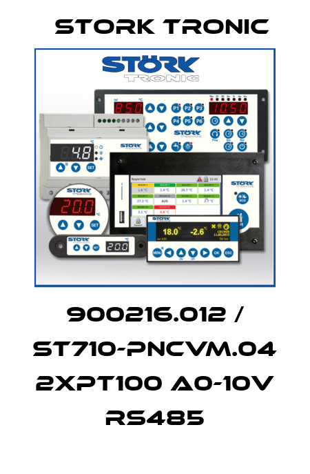 900216.012 / ST710-PNCVM.04 2xPt100 A0-10V RS485 Stork tronic