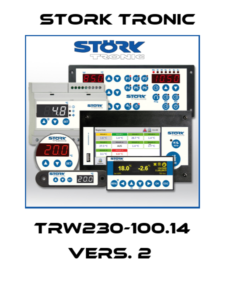 TRW230-100.14 Vers. 2  Stork tronic