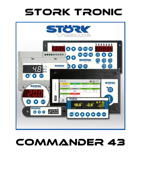 Commander 43  Stork tronic