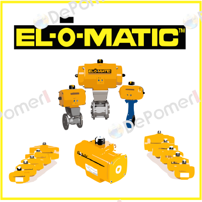 ELOMATIC ED40 DOUBLE ACTING PNEUMATIC ACTUATOR. ECONOSTO ARTICLE CODE: EC079610000RH0N  Elomatic