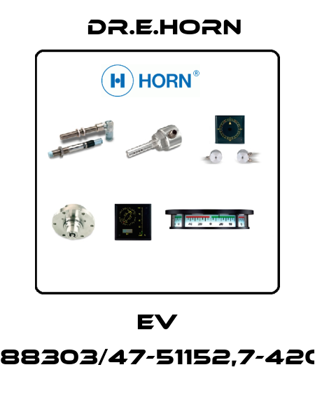 EV 188303/47-51152,7-420 Dr.E.Horn