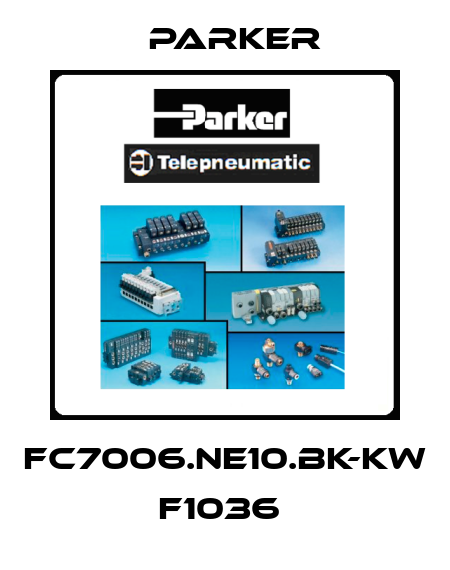 FC7006.NE10.BK-KW F1036  Parker