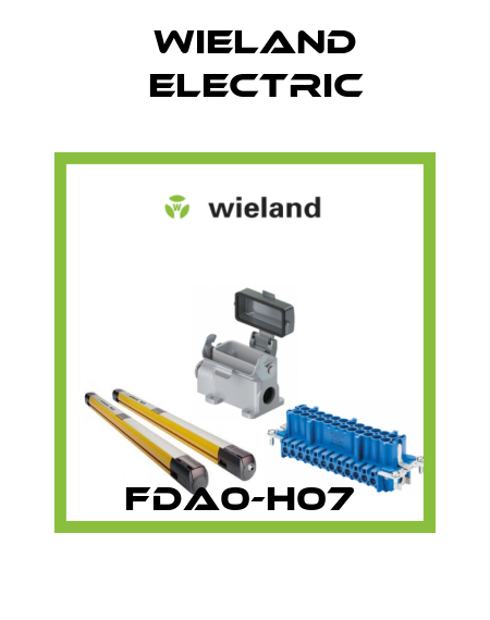 FDA0-H07  Wieland Electric