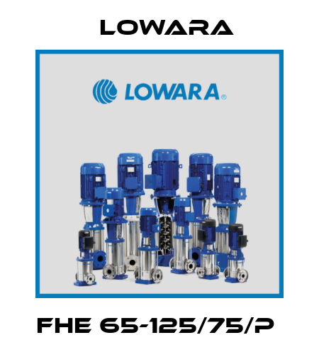 FHE 65-125/75/P  Lowara