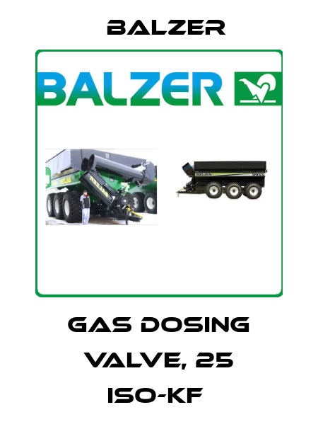 GAS DOSING VALVE, 25 ISO-KF  Balzer