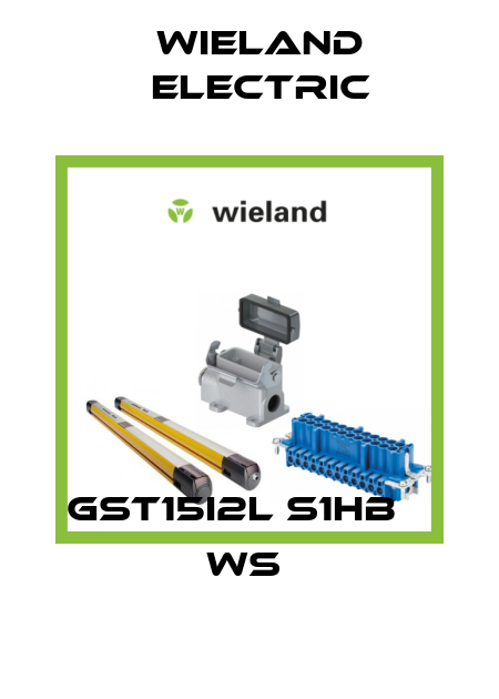 GST15I2L S1HB    WS  Wieland Electric