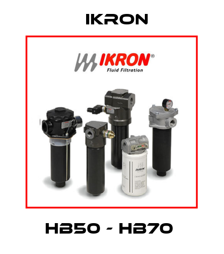 HB50 - HB70  Ikron
