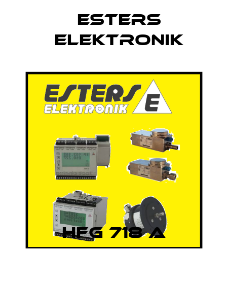 HFG 718 A Esters Elektronik