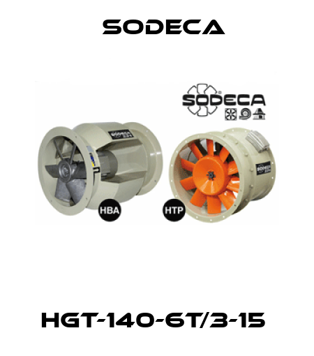 HGT-140-6T/3-15  Sodeca