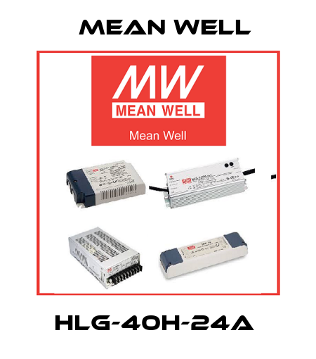 HLG-40H-24A  Mean Well