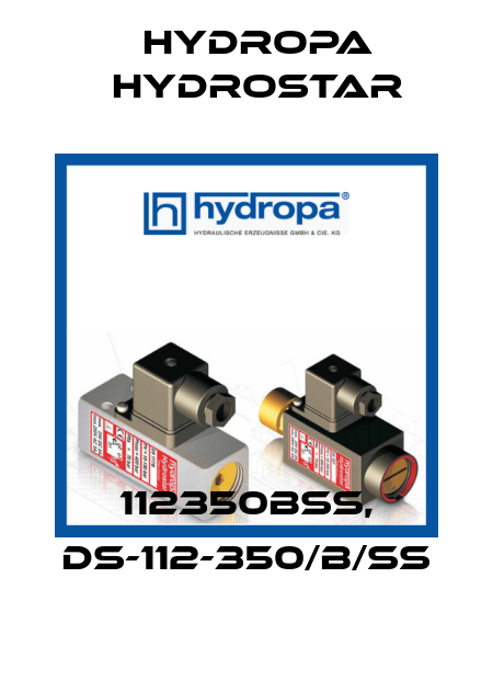 112350BSS, DS-112-350/B/SS Hydropa Hydrostar