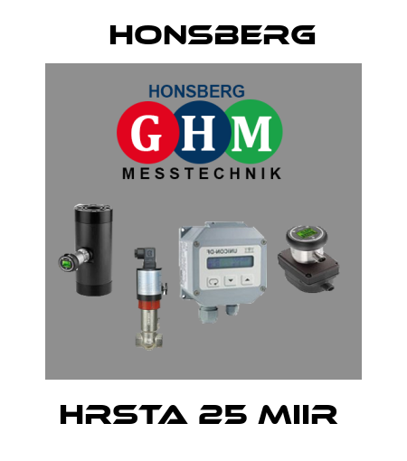 HRSTA 25 MIIR  Honsberg