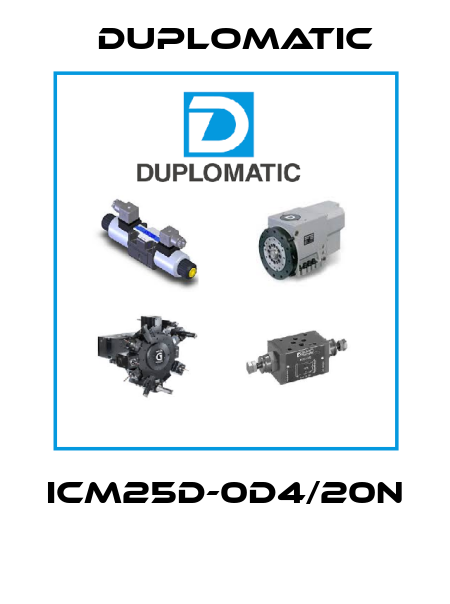 ICM25D-0D4/20N  Duplomatic