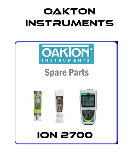 ION 2700  Oakton Instruments