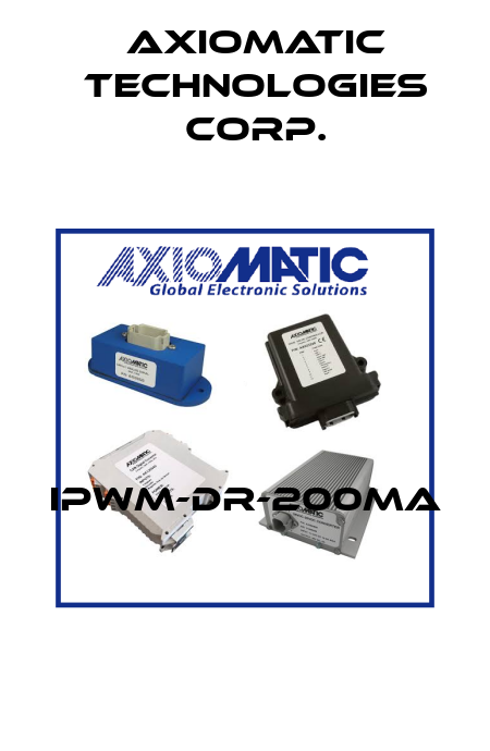 IPWM-DR-200MA  Axiomatic Technologies Corp.