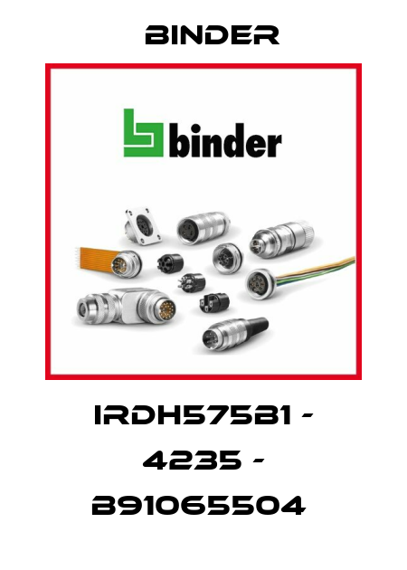 IRDH575B1 - 4235 - B91065504  Binder