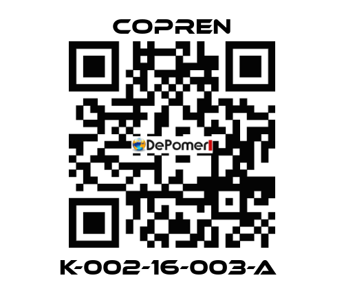 K-002-16-003-A  Copren