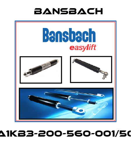 K0A1KB3-200-560-001/500N  Bansbach