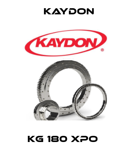 KG 180 XPO   Kaydon