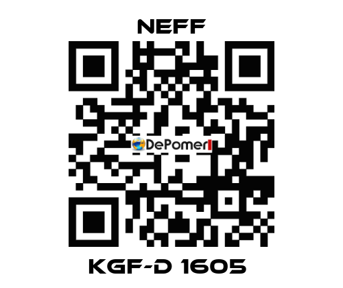 KGF-D 1605  Neff